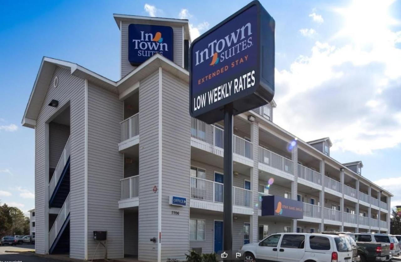 Intown Suites Extended Stay Charlotte Nc - North Tryon Exterior foto